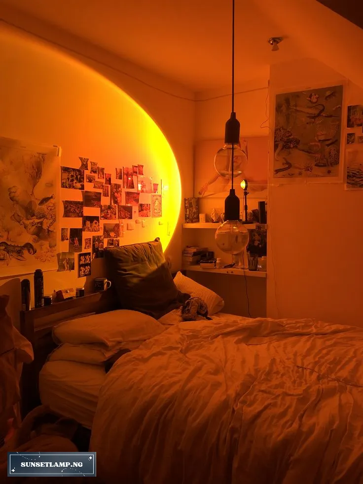 How to Decorate Your Room with a Sunset Lamp